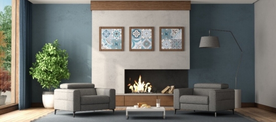 Pintar un salón en dos colores: tonos, pinturas y combinaciones