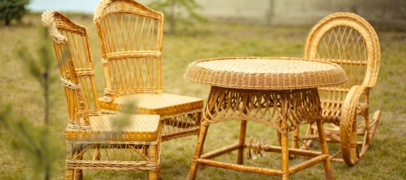 Cómo pintar un mueble de mimbre: paso a paso