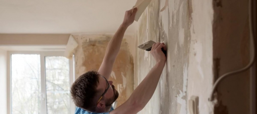 Cómo quitar el papel pintado de las paredes