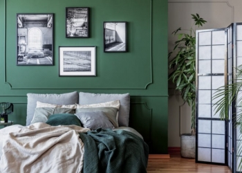 ¿Qué color combina con el verde para pintar una casa?