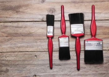 Tipos de pinceles para pintar y su uso